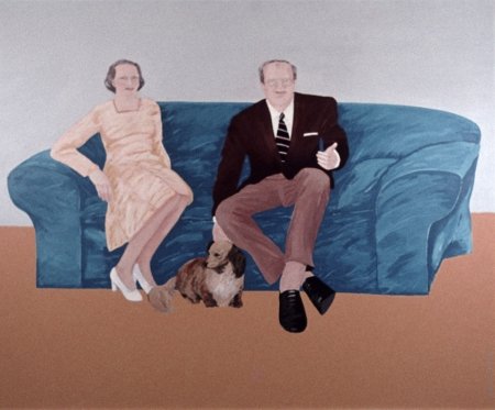 5-acryl-op-linnen-90x110cm-titel-engels-echtpaar-met-hond