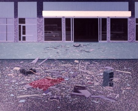 2-acryl-op-linnen-110 x 90 cm-titel-damage