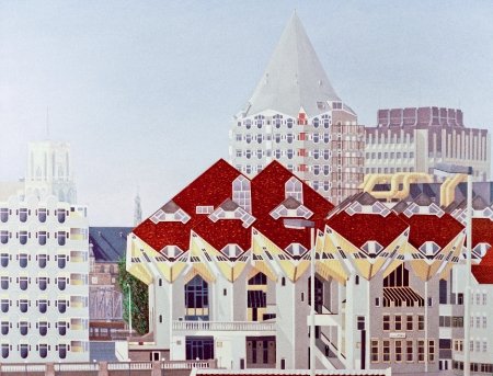 20-acryl-op-linnen-90 x 70 cm-titel-Blaakse-bos-a