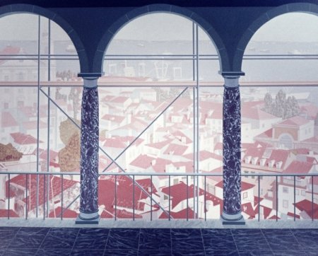 9-acryl-op-linnen-110 x 90cm-titel-lissabon