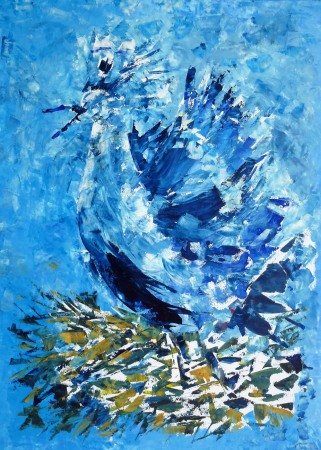 "Huppe bleu'