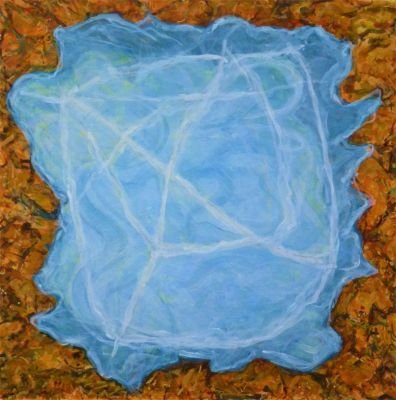 2-acrylverf-op-papier-45-X-45-cm - 2022