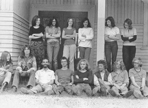 jaarfoto 1973 Academie van Beeldende Kunsten Rotterdam